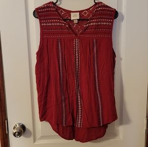 Knox Rose Peasant Top
